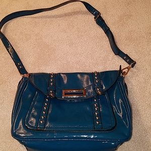 Cobalt blue handbag